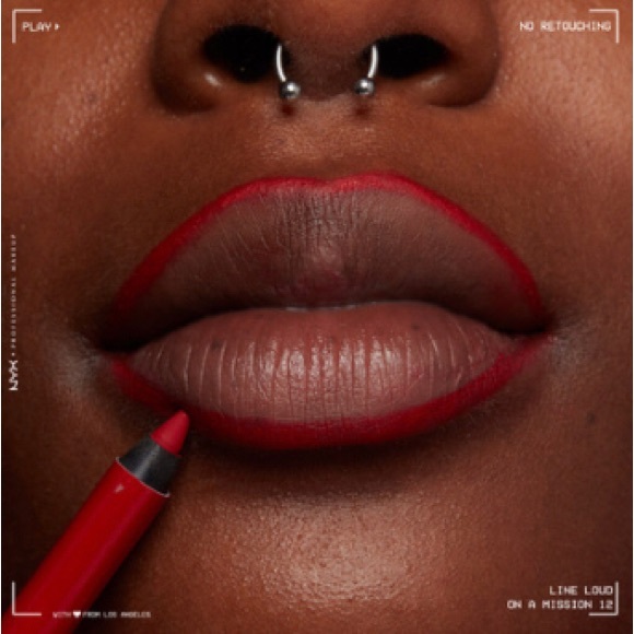 NYX LINE LOUD LIP PENCIL in On A Mission - Picture 5 of 6